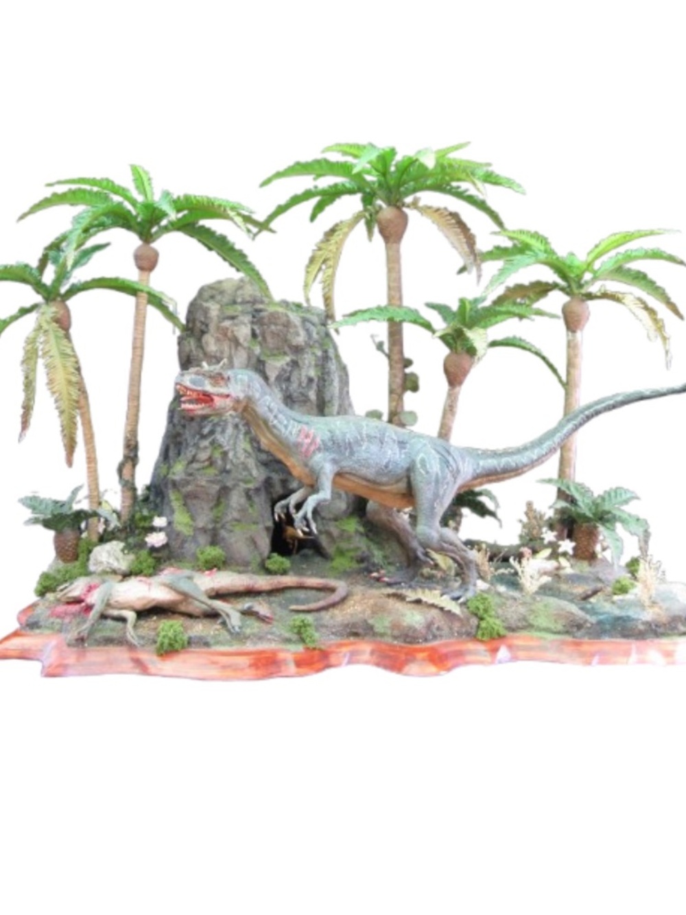 Lunch Dinosaur Diorama
